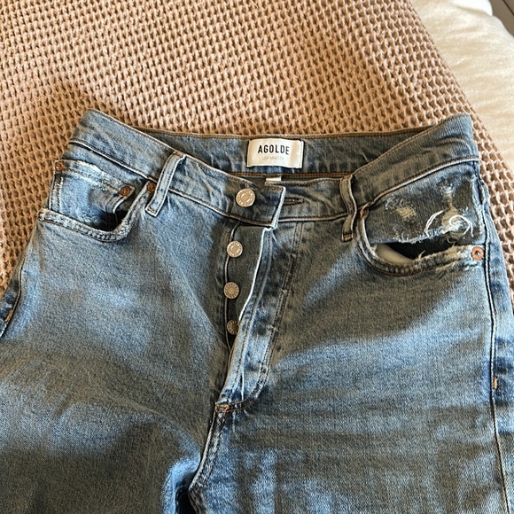 Agolde straight leg jeans! - Picture 5 of 7